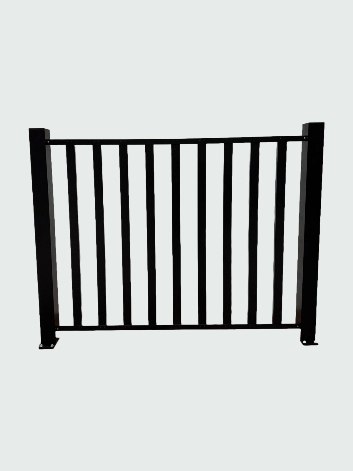 Lagan Balkon Gelænder-Hegn Sektion Aluminium