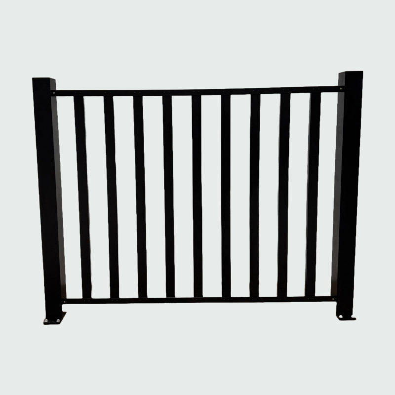 Lagan Balkon Gelænder-Hegn Sektion Aluminium